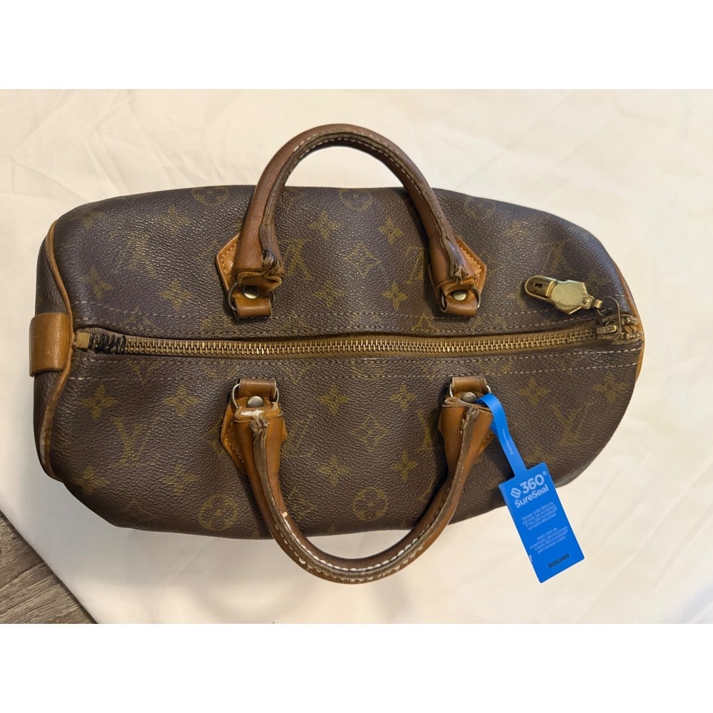 Vintage Louis Vuitton French Company Speedy 30 Monogram Bag 70s 80s Rare - Picture 6 of 13